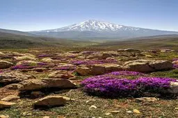  نمایی از زیبایی‌های دماوند با شکوه + تصویر