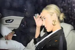 حمله به ریاض محرز و نامزدش | عکس