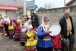 آستانه اشرفیه به استقبال از نوروز رفت