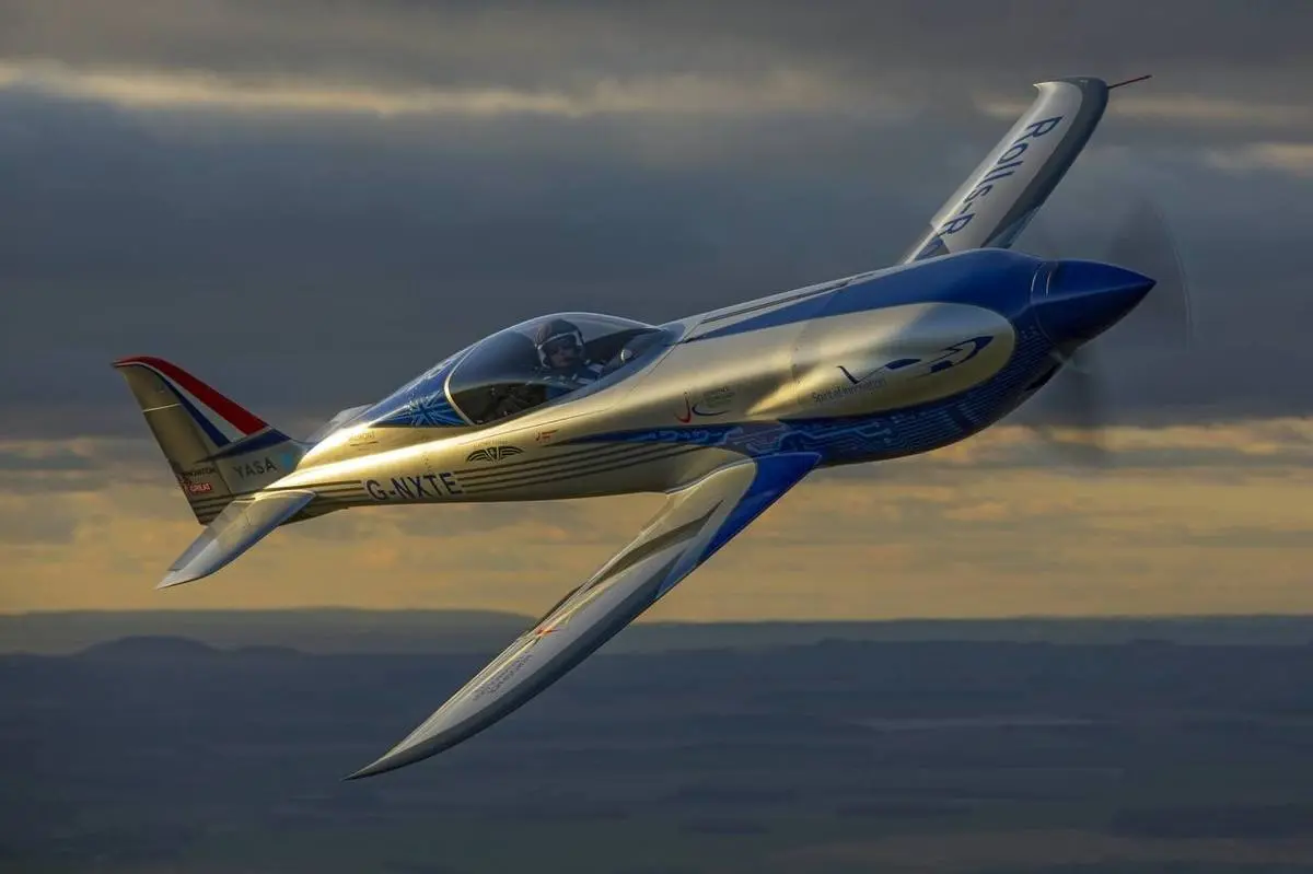 هواپیمای برقی رولزرویس رکورد شکست | هواپیمای برقی رولزرویس رکورد بالاترین سرعت وسایل نقلیه‌ی الکتریکی را شکست