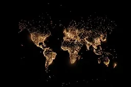 شبهای کره زمین از نگاه ایستگاه فضایی+ویدئو