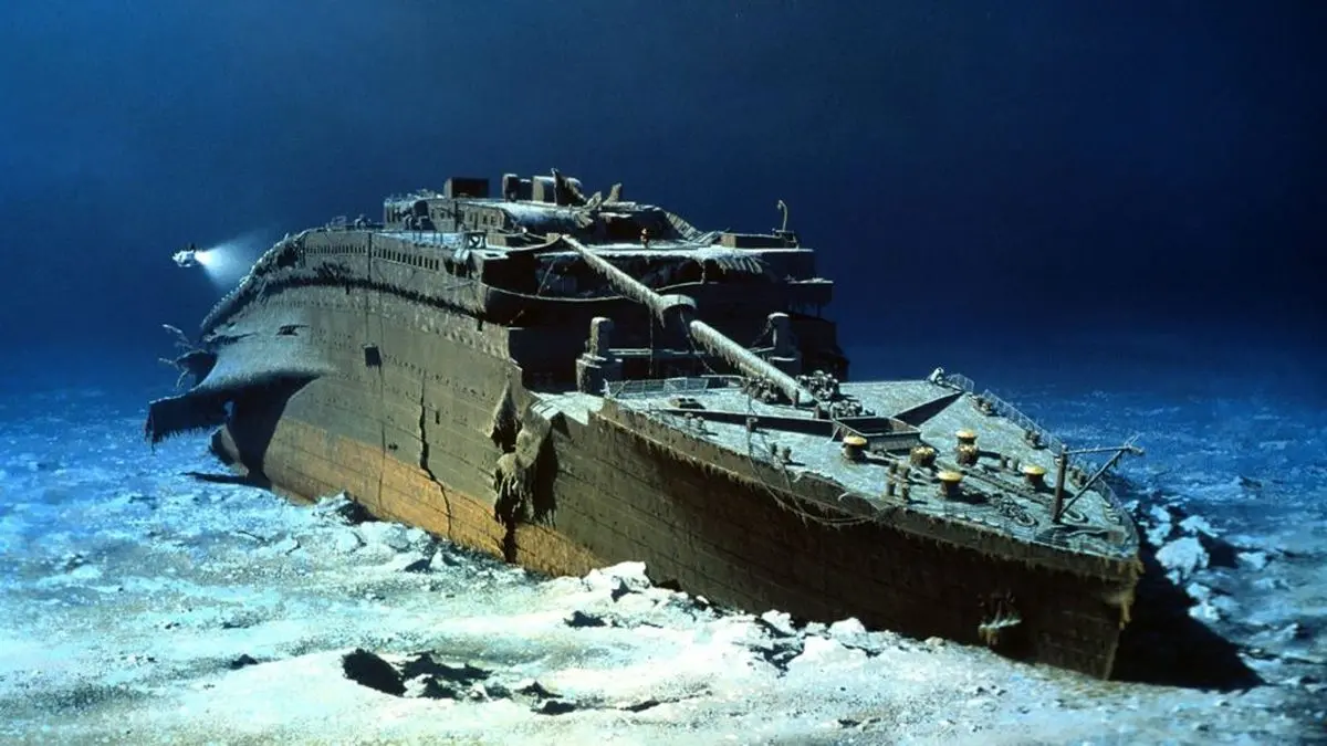کشتی تایتانیک در حال حل شدن در اعماق اقیانوس | تا دو دهه دیگر به طور کامل از بین می رود! + ویدئو