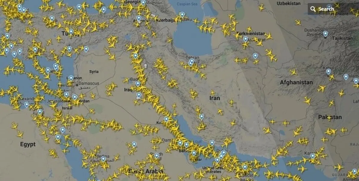 ترامپ علیه آسمان ایران 