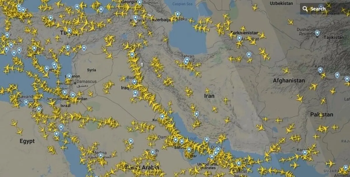 ترامپ علیه آسمان ایران 