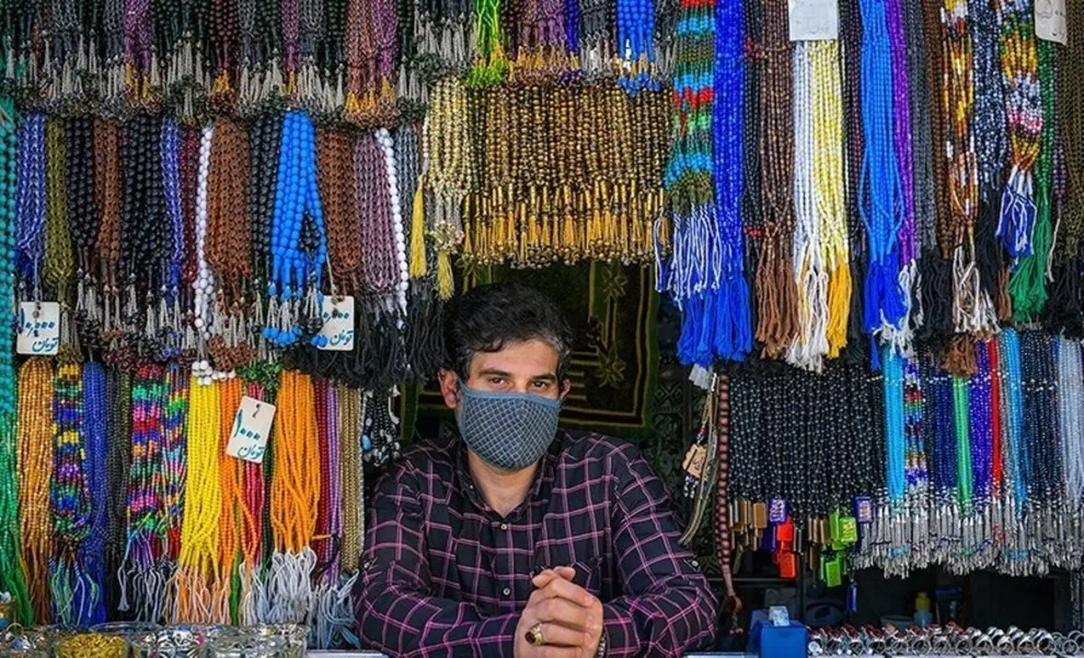 کسادی بازار قم در پی شیوع کرونا 