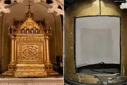 سرقت جنجالی | دزدی طلا به قیمت 2 میلیون دلار  | کلیسای سنت آگوستین