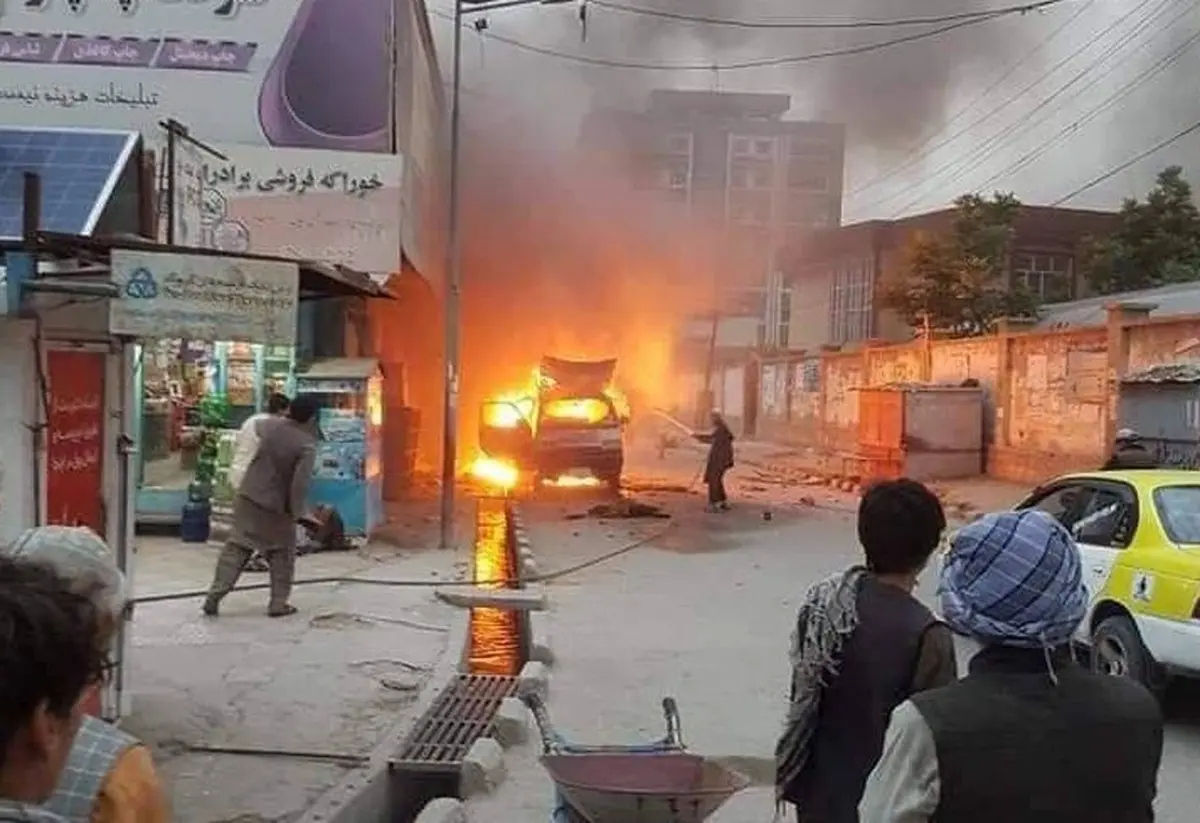دو انفجار در مزار شریف افغانستان با ۹ کشته و ۱۳ زحمی