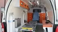 تصادف فاجعه بار آمبولانس  با یک خودروی سواری | آمبولانس واژگون شد + ویدئو 
