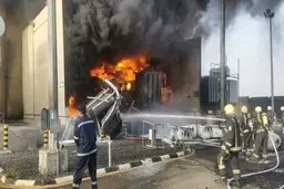  یک موشک نیز به شهر «جازان» شلیک شد
