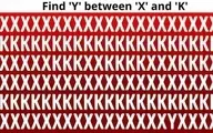 تست بینایی | آیا می توانید در 10 ثانیه Y را پیدا کنید؟