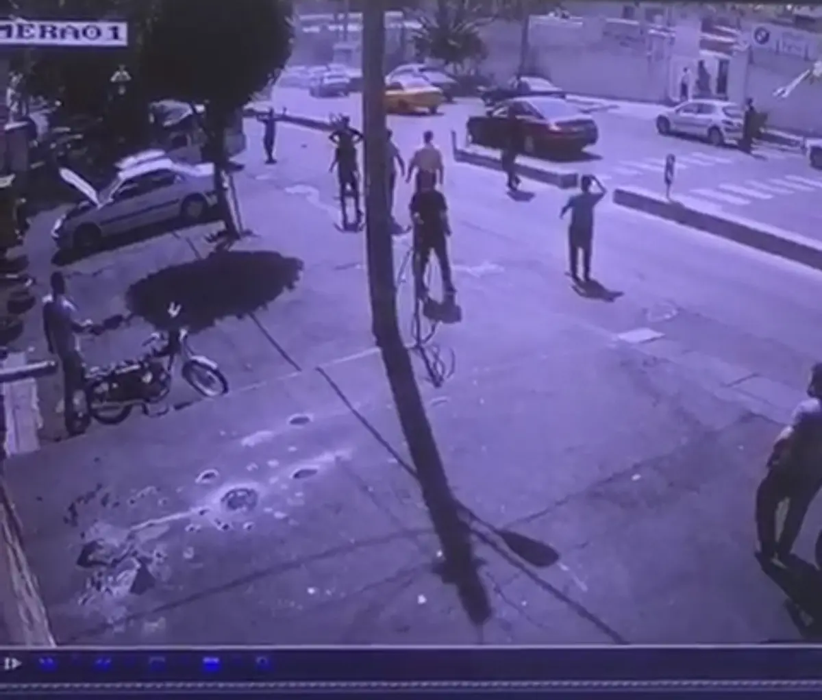 تصادف شدید پژو در خیابان شیخ بهایی + ویدئو