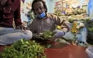 یمن؛ بازار شلوغ قات در اوج تهدید کرونا 