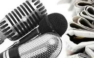 برخورد خودرو با خبرنگار در برنامه زنده!+ویدئو
