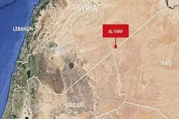 حمله پهپادی به پایگاه آمریکایی التنف 