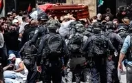 حمله نظامیان اسرائیلی به مراسم تشییع «شیرین ابوعاقله»