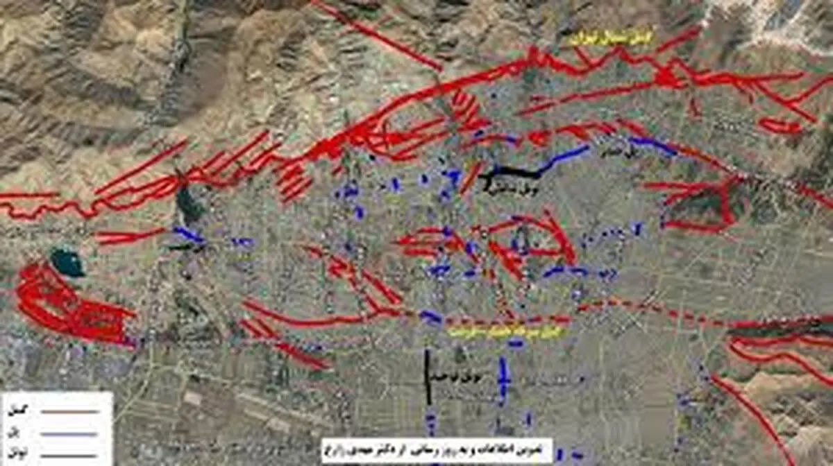 بی توجهی به هشدار سازمان نقشه برداری کشور 