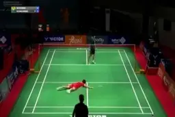 مرگ ناگهانی ورزشکار ۱۷ ساله چینی در حین بازی  + ویدئو 