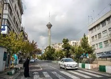 آسمان تهران آرام نمی‌ماند؛ رگبار، باد شدید و نوسان دما تا پایان هفته