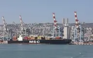  اولین کشتی باری حرکت خود امارات به بندر حیفا  آغاز کرد