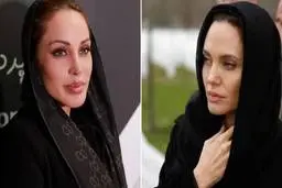  بدل ایرانی آنجلینا جولی به سیم آخر زد | عکس نیمه حجاب منتشر کرد! | رامانا سیاحی کیست؟