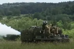 مانور نظامی ارتش آمریکا در آلمان | رونمایی از تجهیزات نظامی روبوتیک + ویدیو