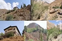 تصاویر باورنکردنی از ویلاسازی فرد مشهور در کوه‌های شمال تهران! 