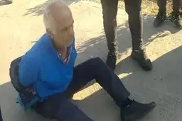 لحظه دستگیری بهروز احسانی به همراه تجهیزات انفجاری + تصاویر