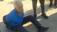 لحظه دستگیری بهروز احسانی به همراه تجهیزات انفجاری + تصاویر
