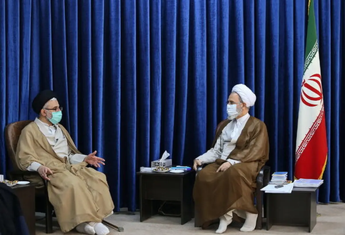 دیدار وزیر اطلاعات با آیت الله اعرافی