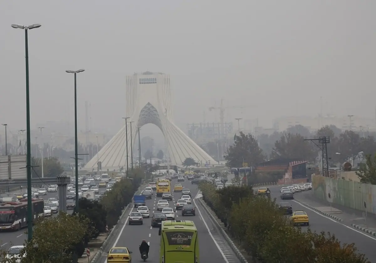 هوای تهران با شاخص آلودگی ۱۵۲ در شرایط ناسالم است.