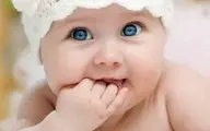 خنده‌های شیرین این نوزاد فضای مجازی را ترکاند+ویدئو