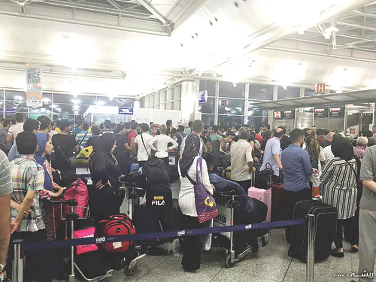 مسافران ایرانی سرگردان فرودگاه‌های خارجی