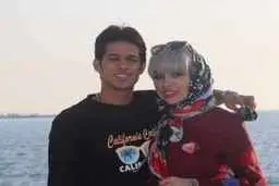 مهدی قائدی و همسرش در جشن تولد لاکچری خواهر همسرش + عکس