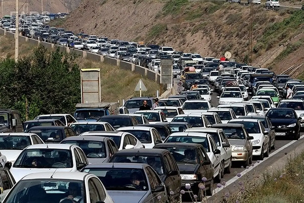 جاده چالوس از ساعت ۱۱ امروز یک طرفه شد