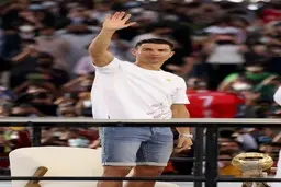 رونالدو در اکسپوی دبی+ویدئو