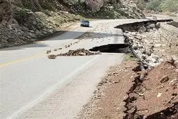جاده‌ای عجیب و وحشتناک در لرستان که به جاده مرگ معروف است؛+ویدئو 