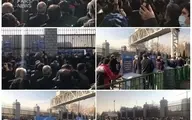 تجمع اهالی تئاتر در مقابل مجلس شورای اسلامی