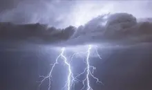 رگبار و رعد و برق در برخی نقاط تهران