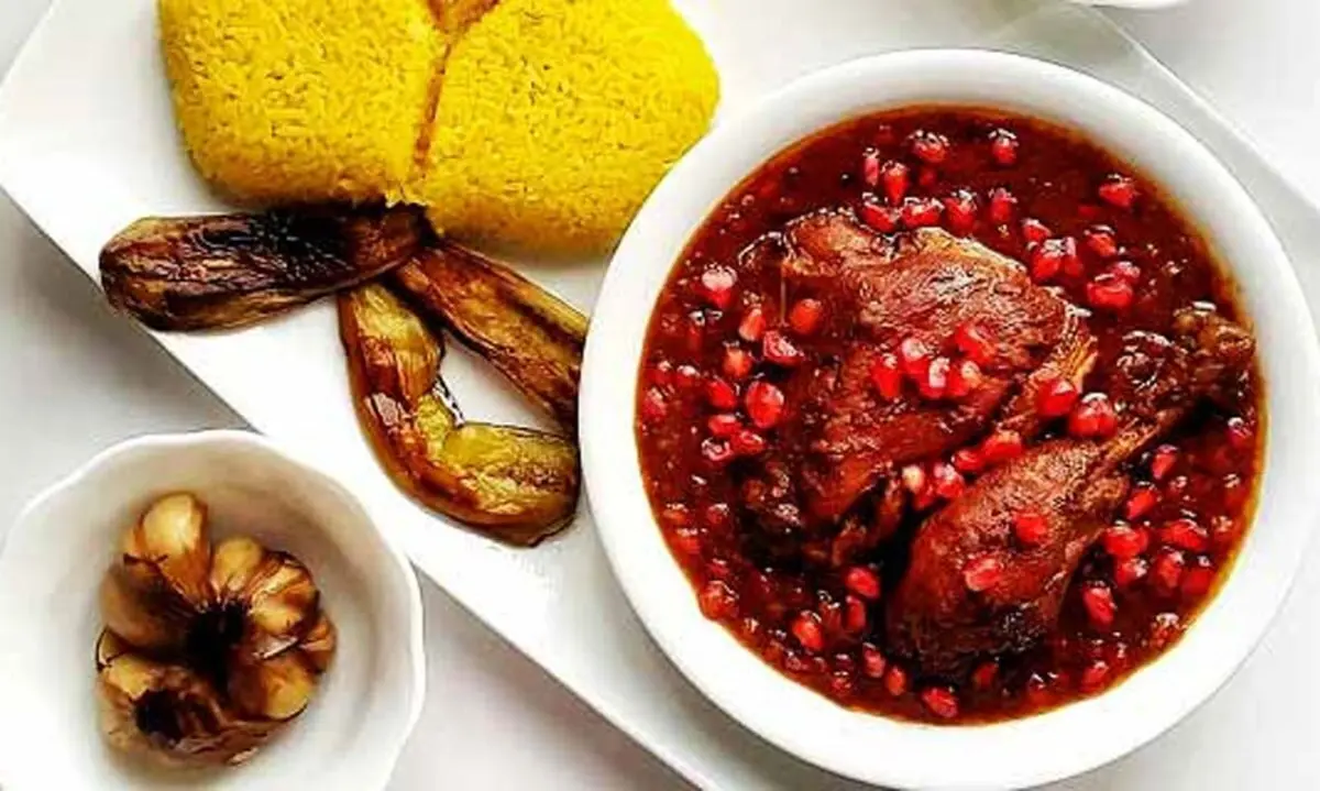 طرز تهیه مرغ اناری | مرغ رو به سبک شمالی ها بپز +ویدئو