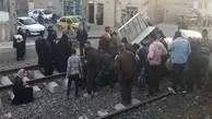 تصادف قطار با خودرو ۶ مصدوم و یک فوتی برجا گذاشت + عکس