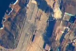 انهدام نفربر زرهی اوکراین توسط پهپاد ارتش روسیه + ویدئو