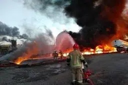 درخواست پلیس از مردم| پلیس: نزدیک پالایشگاه تجمع نکنید