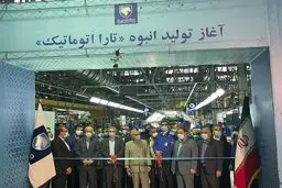 وزیر صمت اولین تارای اتوماتیک را به حرکت درآورد