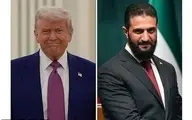اولین تصاویر از دیدار ترامپ و جولانی + ویدئو 
