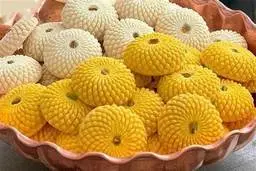 شیرینی برنجی شیرازی رو برای سفره عیدت درست کن | طرز تهیه شیرینی+ویدئو