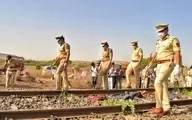 مرگ ۱۷ کارگر  هندی روی ریل قطار 