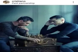 رونالدو و مسی بار دیگر در کنار همدیگر | معنای این پست مشترک چیست؟ + عکس