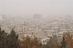 
 برای هفتمین روز پیاپی هوای تهران آلوده است
