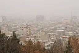 
 برای هفتمین روز پیاپی هوای تهران آلوده است
