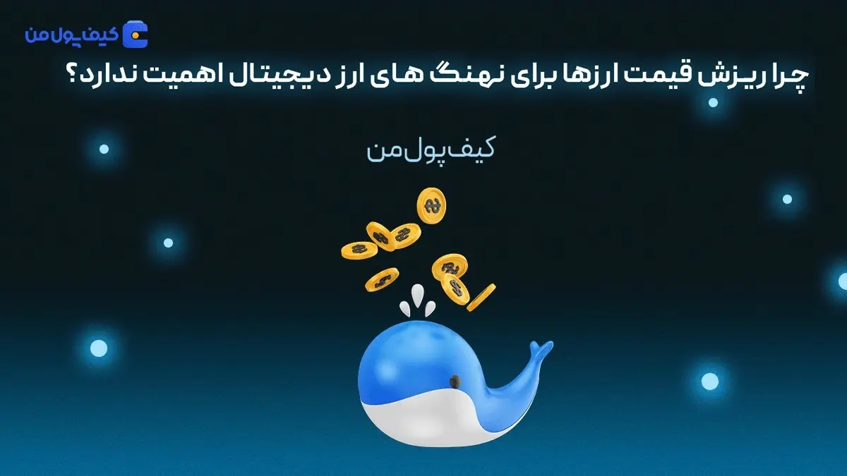 چرا ریزش قیمت ارزها برای نهنگ های ارز دیجیتال اهمیت ندارد؟